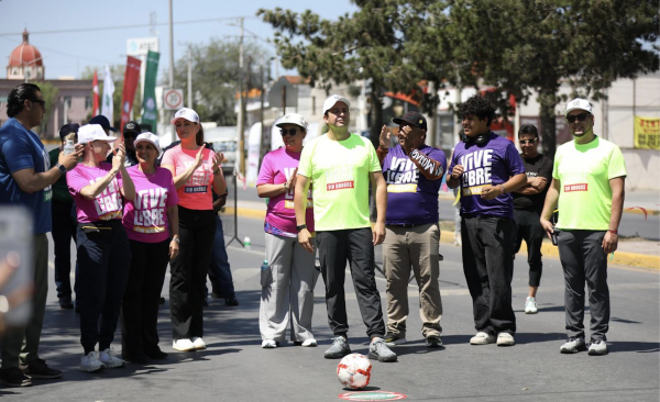 Reúne DIF Coahuila a cientos de familias coahuilenses en evento deportivo